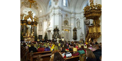 Aussendung der Sternsinger im Hohen Dom zu Fulda (Foto: Karl-Franz Thiede)